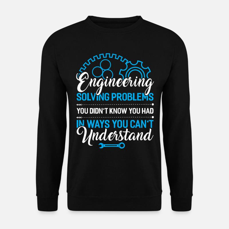 Engineer Mechanical Engineering Electrical Engineering Gift - Unisex Sweatshirt - black