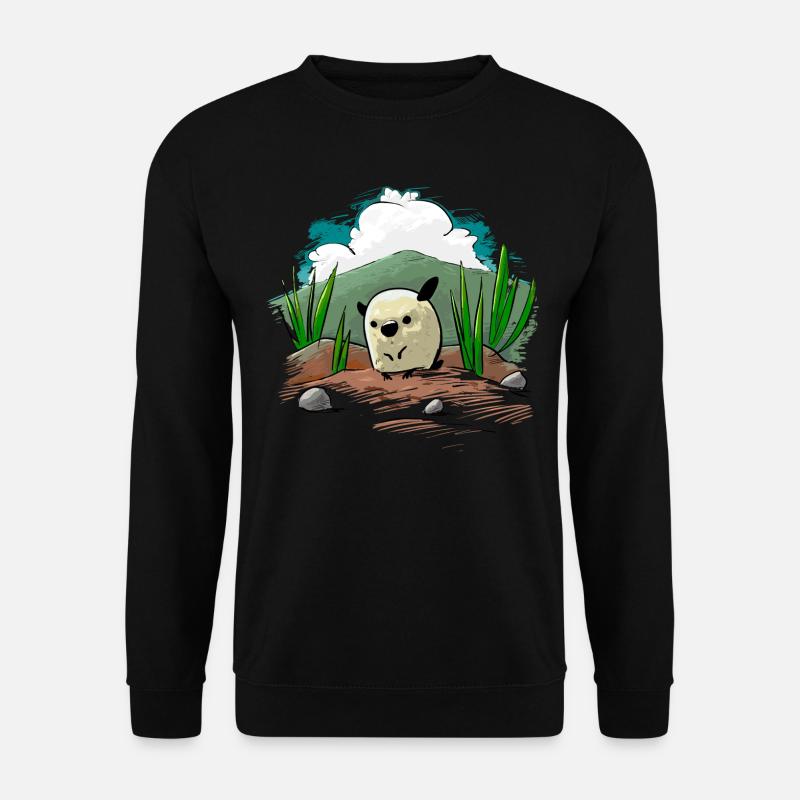 Hamster - Unisex Pullover - Schwarz