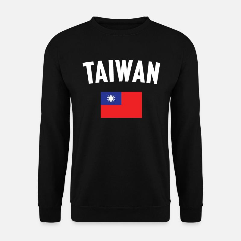 Drapeau de Taïwan - Sweat-shirt Unisexe - noir