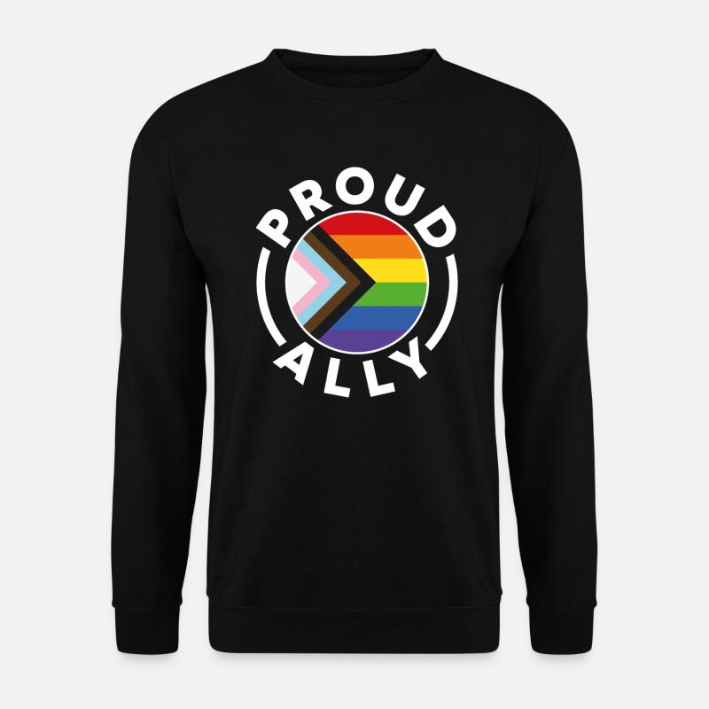 Stolzer Verbündeter - Unisex Pullover - Schwarz