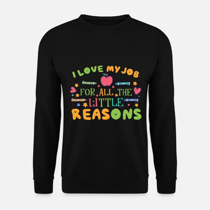 Teaching Montessori - Unisex Sweatshirt - black