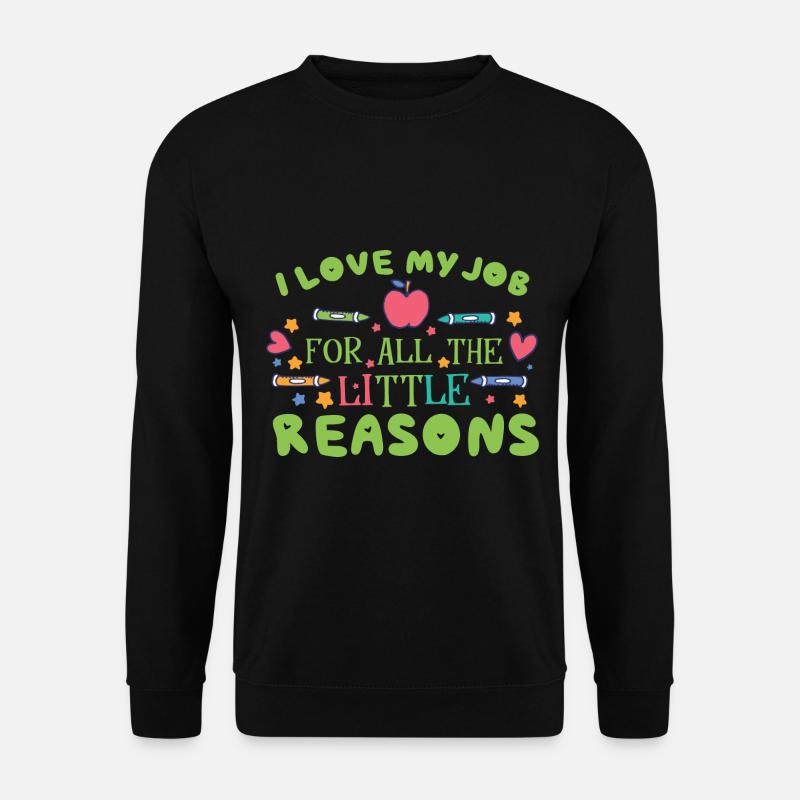 Montessori-Lehrerin - Unisex Pullover - Schwarz