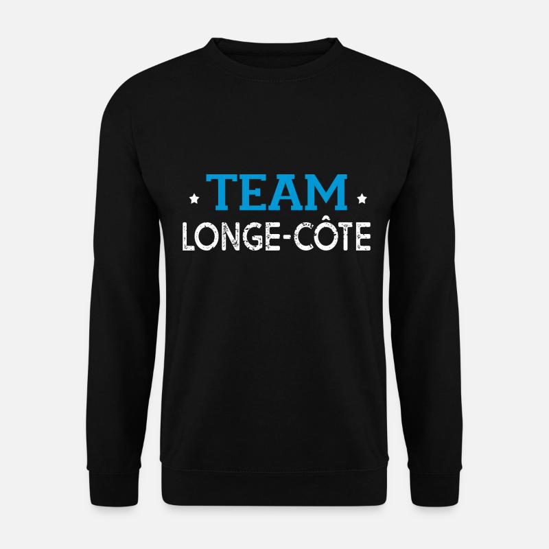 team longe côte longe cote - Sweat-shirt Unisexe - noir