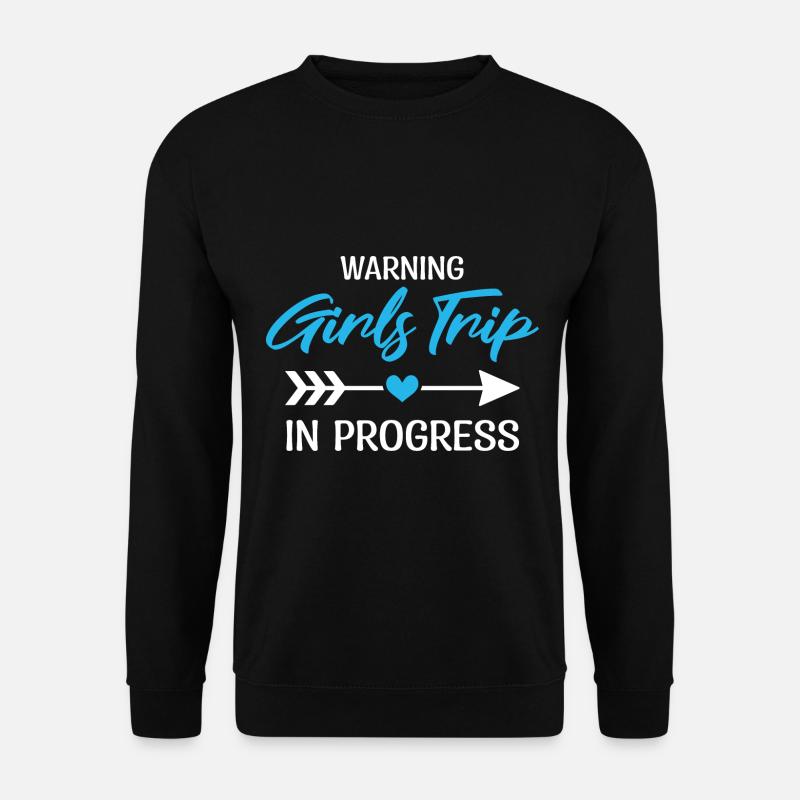 Mädchen Wochenendausflug Mädchen Crew - Unisex Pullover - Schwarz