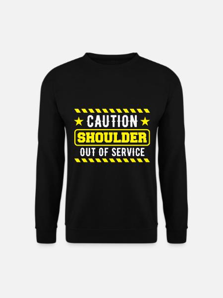 Shoulder Surgery Recovery - Unisex Sweatshirt - black