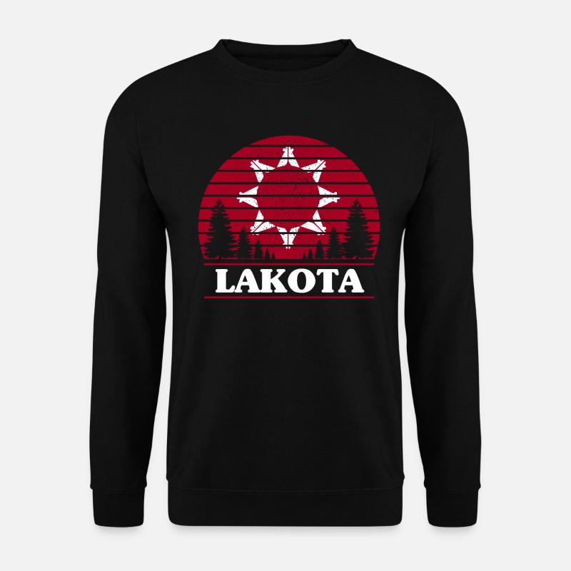 Lakota - Unisex Pullover - Schwarz