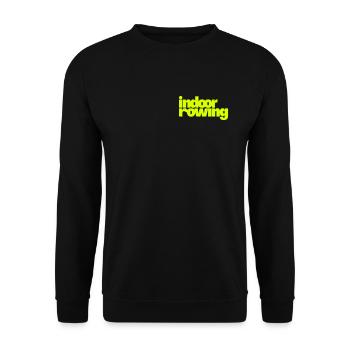 aviron intérieur - Sweat-shirt Unisexe - noir - Devant - Alina (178cm) & Michal (187cm)