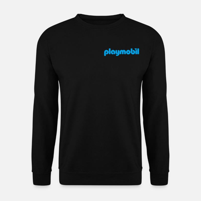 Playmobil Klassisches Logo Brustmotiv - Unisex Pullover - Schwarz