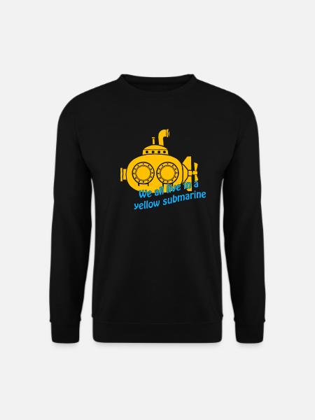 yellow submarine - Unisex Sweatshirt - black
