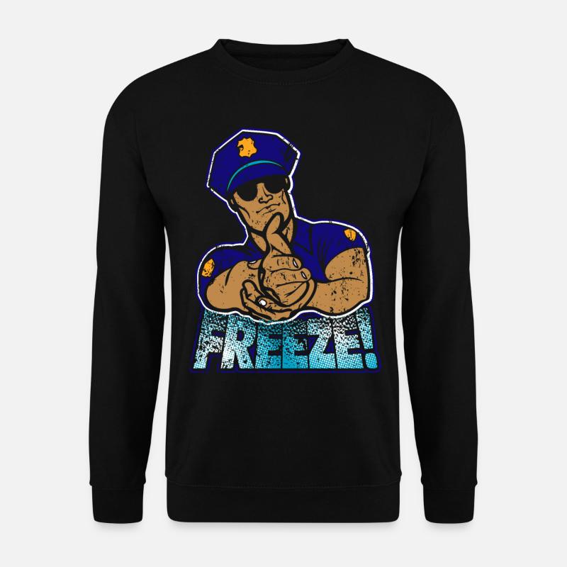 police - Unisex Sweatshirt - black