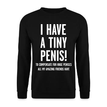 Enterrement de vie de garçon - Sweat-shirt Unisexe - noir - Devant - Alina (178cm) & Michal (187cm)
