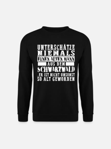 Schwarzwald Württemberg Feldberg Mittelgebirge - Unisex Pullover - Schwarz