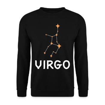 Signes du zodiaque - Sweat-shirt Unisexe - noir - Devant - Alina (178cm) & Michal (187cm)