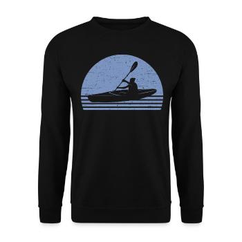Kayak - Unisex Pullover - Schwarz - Vorne - Alina (178cm) & Michal (187cm)