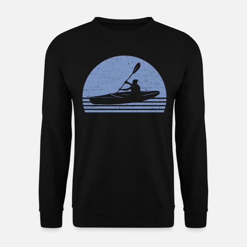 Kayak - Unisex Pullover - Schwarz