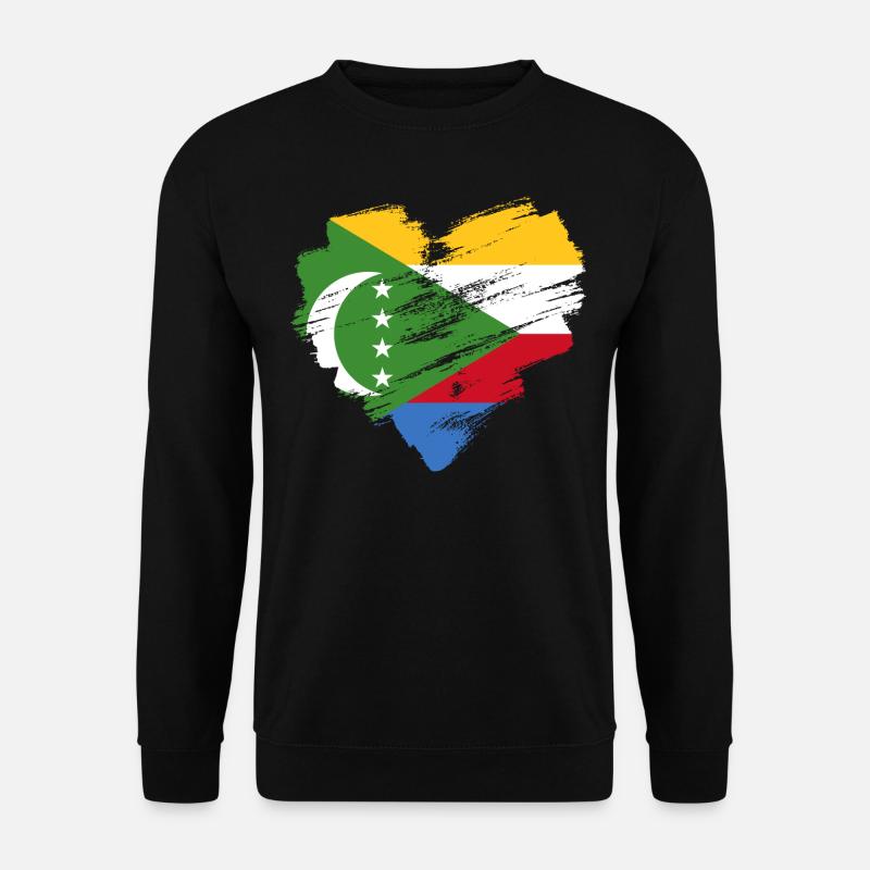 Komoren - Unisex Pullover - Schwarz