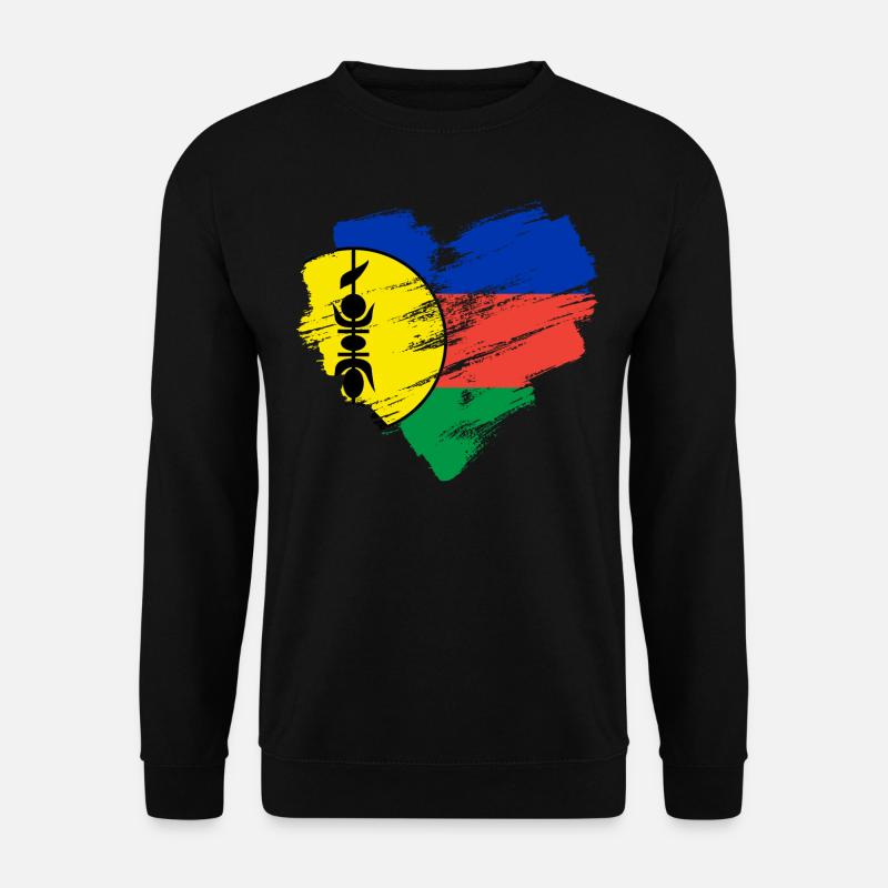 Neukaledonien - Unisex Pullover - Schwarz