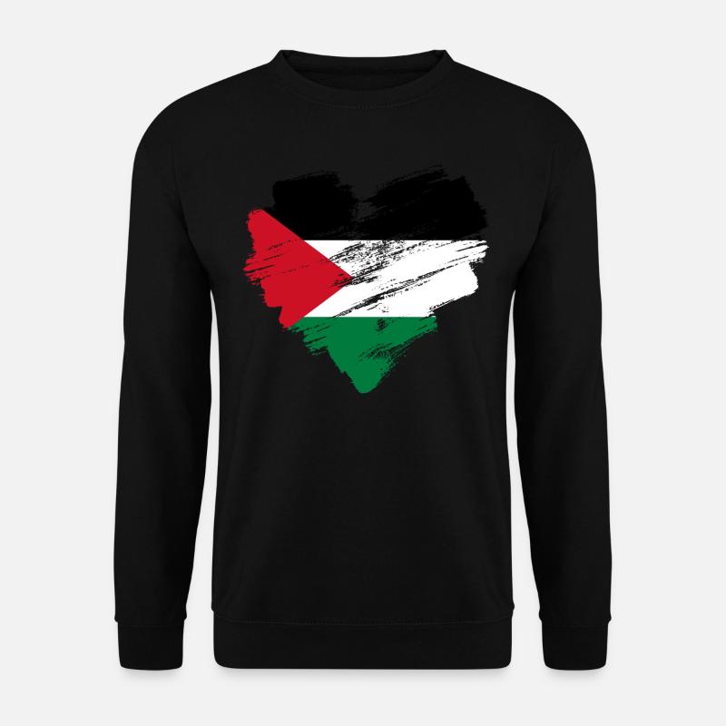 Palästina - Unisex Pullover - Schwarz