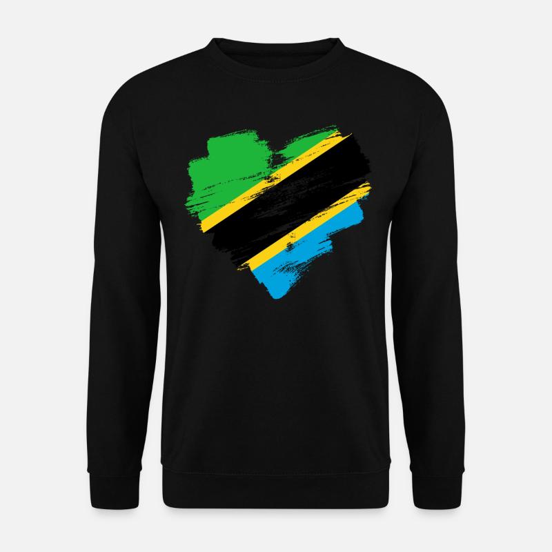 Tansania - Unisex Pullover - Schwarz