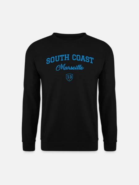 SOUTH COAST Marseille 13 - Sweat-shirt Unisexe - noir