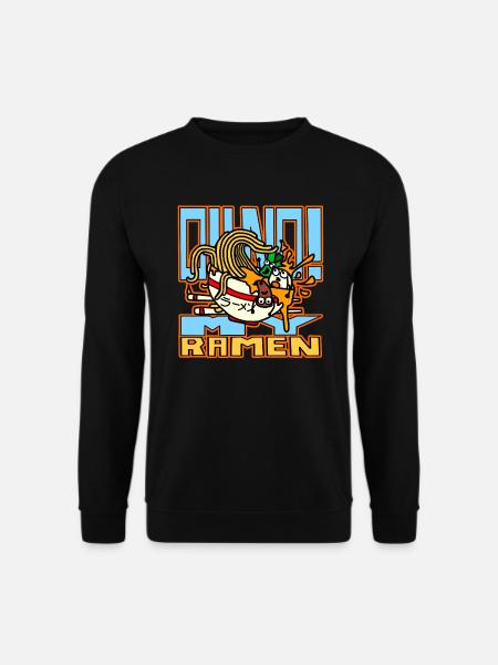 Ramen Bowl Spilling - Unisex Sweatshirt - black