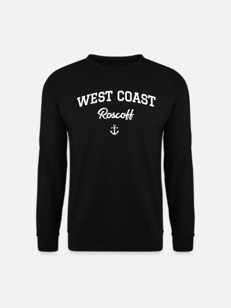 WEST COAST Roscoff ancre - Sweat-shirt Unisexe - noir