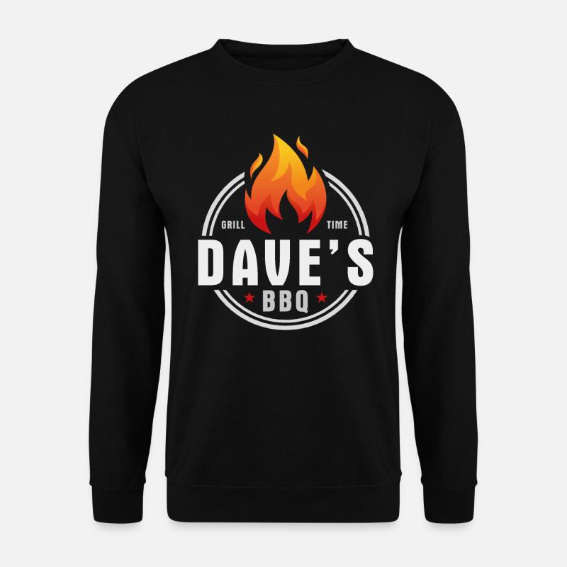 Daves BBQ - Unisex Sweatshirt - black