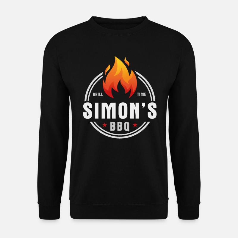 Simons BBQ - Unisex Sweatshirt - black