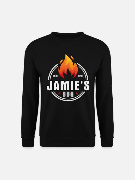 Jamies BBQ - Unisex Sweatshirt - black
