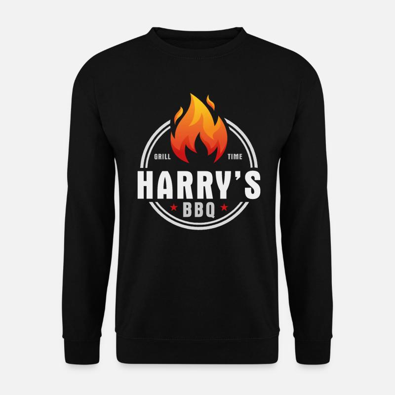 Harrys BBQ - Unisex Sweatshirt - black
