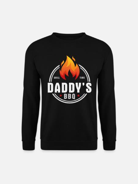 Daddys BBQ - Unisex Sweatshirt - black