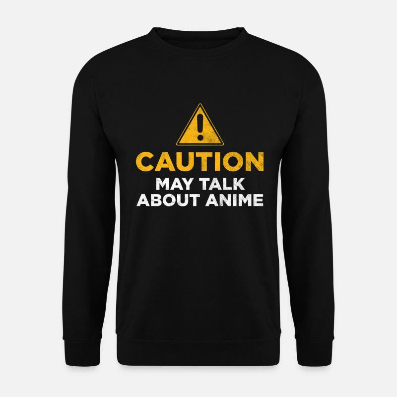 Attention peut parler d’anime - Sweat-shirt Unisexe - noir