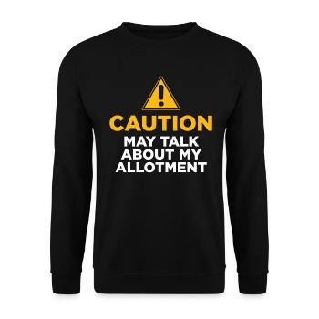 La prudence peut parler de mon lotissement - Sweat-shirt Unisexe - noir - Devant - Alina (178cm) & Michal (187cm)