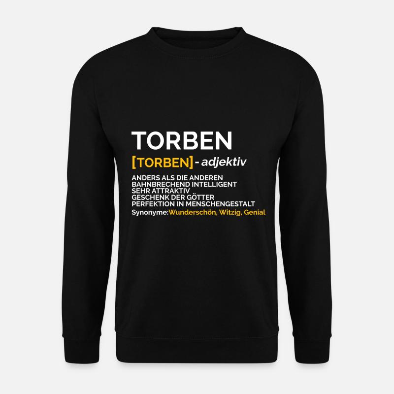 Torben - Unisex Sweatshirt - black