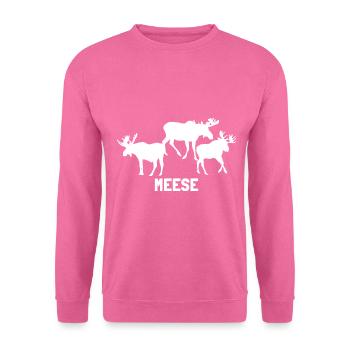 L’orignal - Sweat-shirt Unisexe - rose - Devant