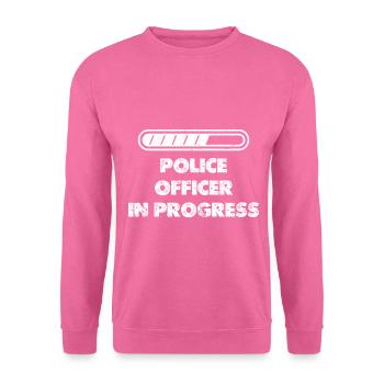 Polizist im Einsatz Polizist Geschenke - Unisex Pullover - Pink - Vorne