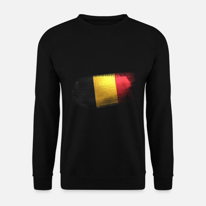 Belgien Europa Geschenkidee - Unisex Pullover - Schwarz