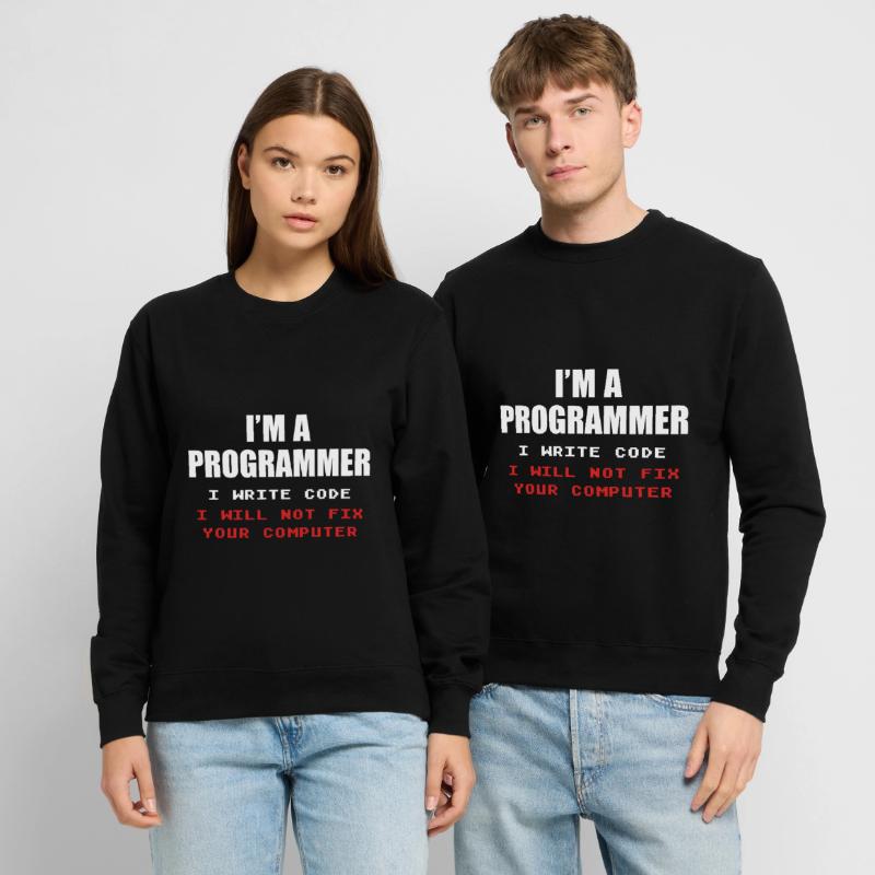 Programmierer Geek Computer Programmierung Coder L Unisex Pullover