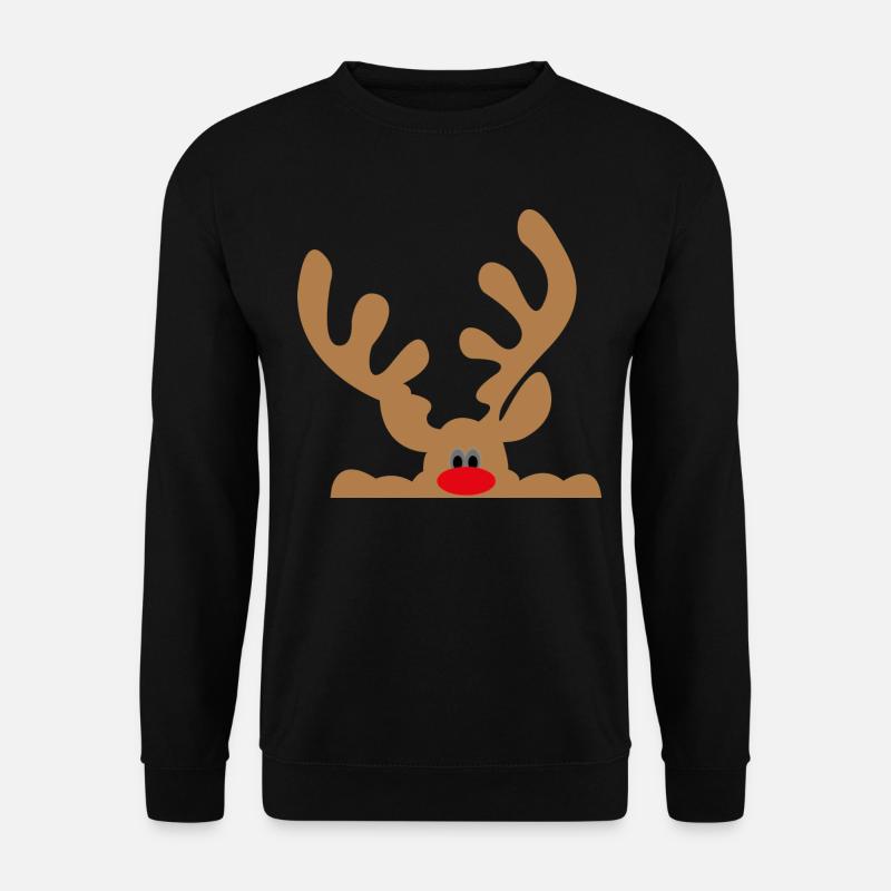 Moose - Unisex Sweatshirt - black