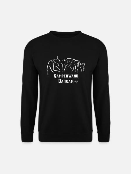Kampenwand - Unisex Pullover - Schwarz