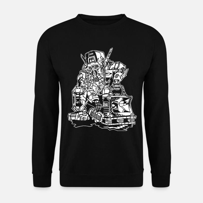 one man teknival - Unisex Sweatshirt - black