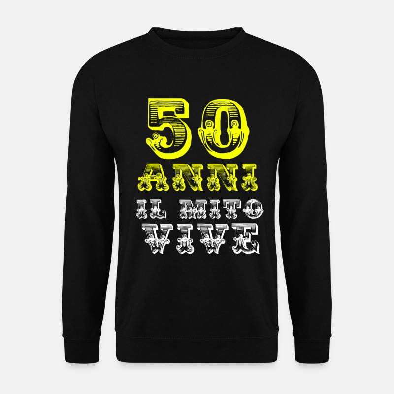 50 Jahre - Unisex Pullover - Schwarz