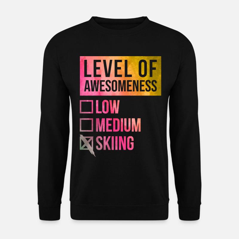 Ski - Unisex Sweatshirt - black