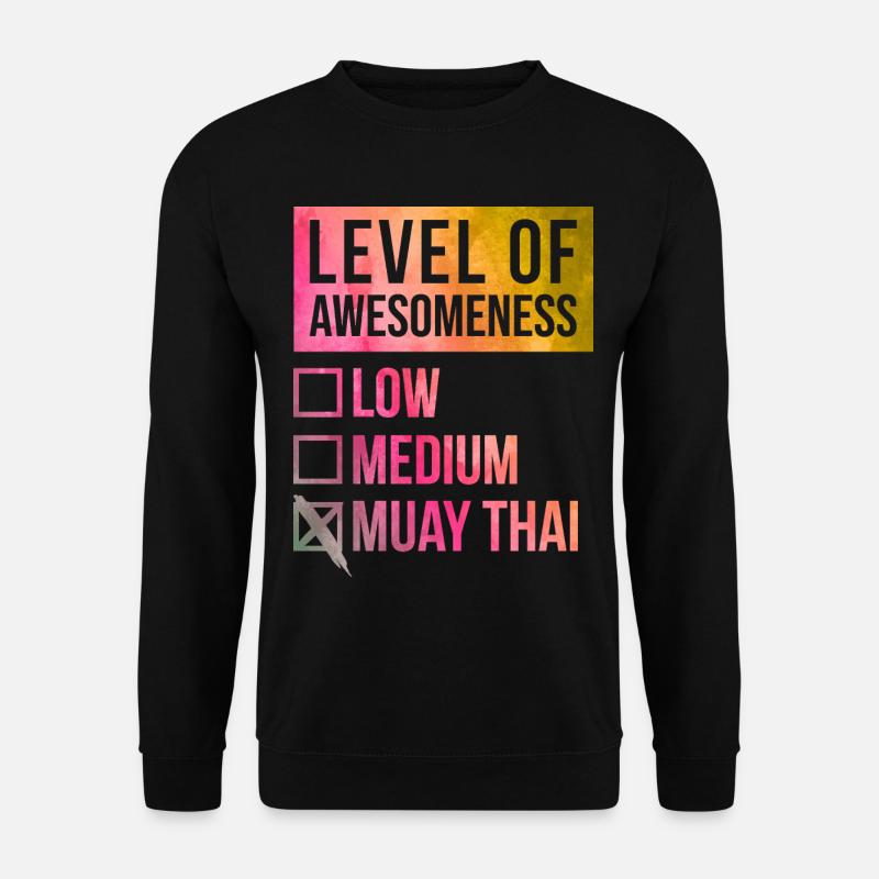 Muay Thai - Unisex Sweatshirt - black