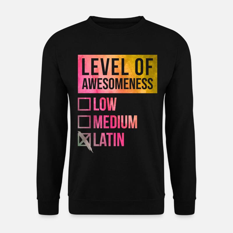 Latin - Unisex Sweatshirt - black