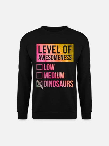 Dinosaur Dinosaur Dinosaur - Unisex Sweatshirt - black