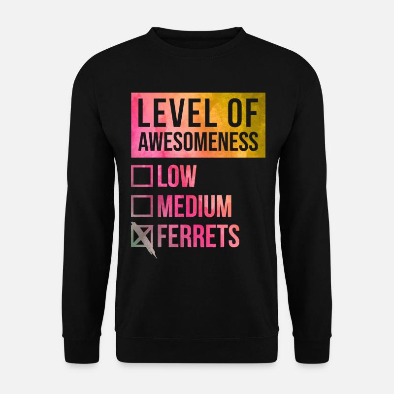 Ferret - Unisex Sweatshirt - black