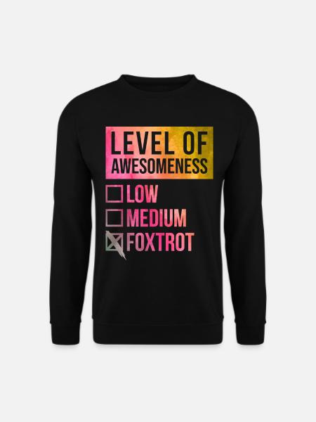 Fox-trot - Sweat-shirt Unisexe - noir