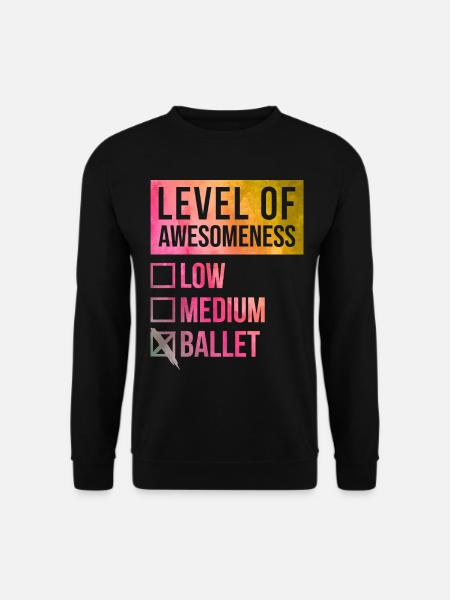 Ballett Ballett Ballett - Unisex Pullover - Schwarz