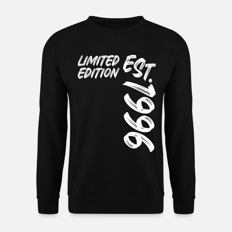 Limited Edition Est. 1996 - Unisex Pullover - Schwarz